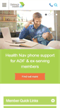Mobile Screenshot of defencehealth.com.au